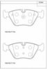 BMW 34112282416 Brake Pad Set, disc brake